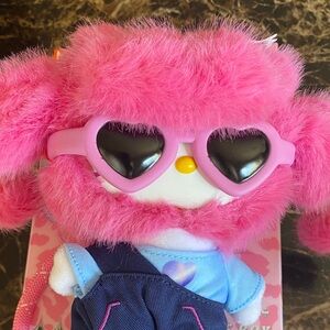 Sanrio Hello Kitty Pop Star Hidden Secret Plush Pendant Keychain